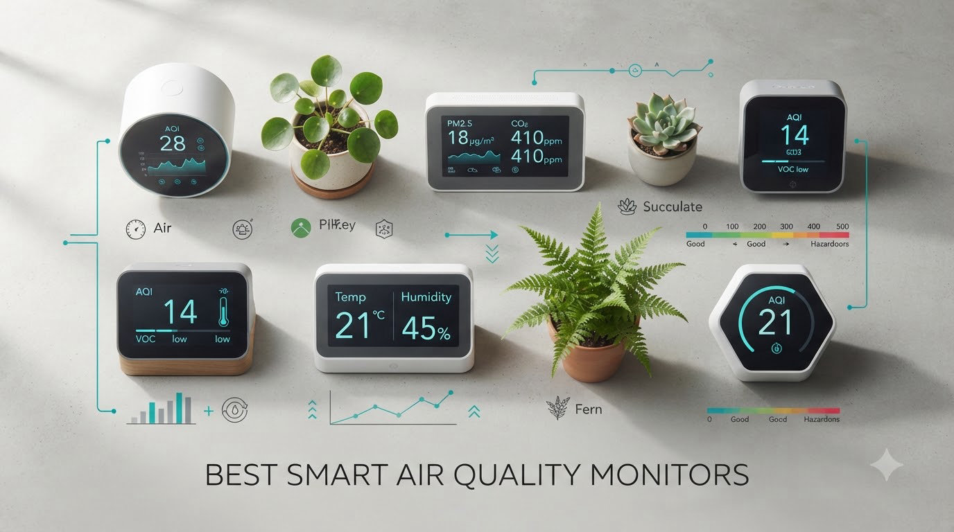 best smart air quality monitors