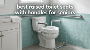 best raised toilet seats with handles for seniors