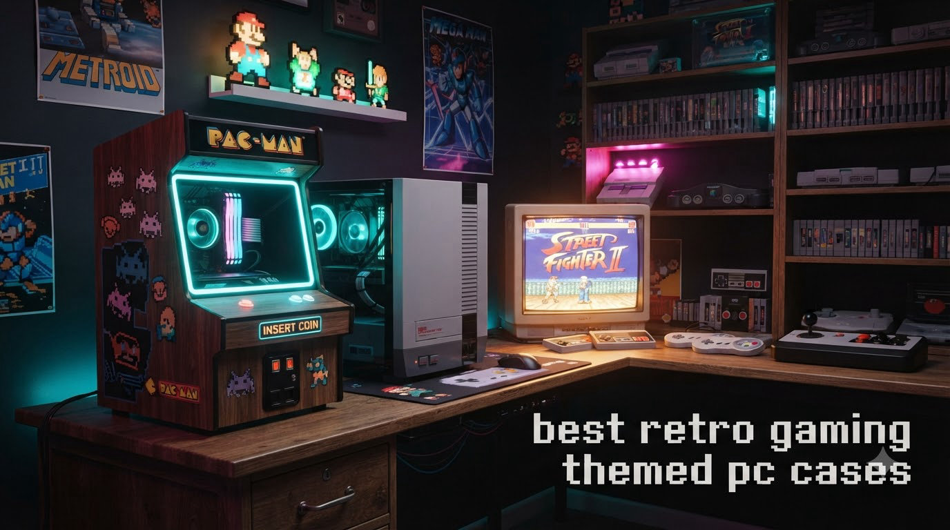 best retro gaming themed pc cases
