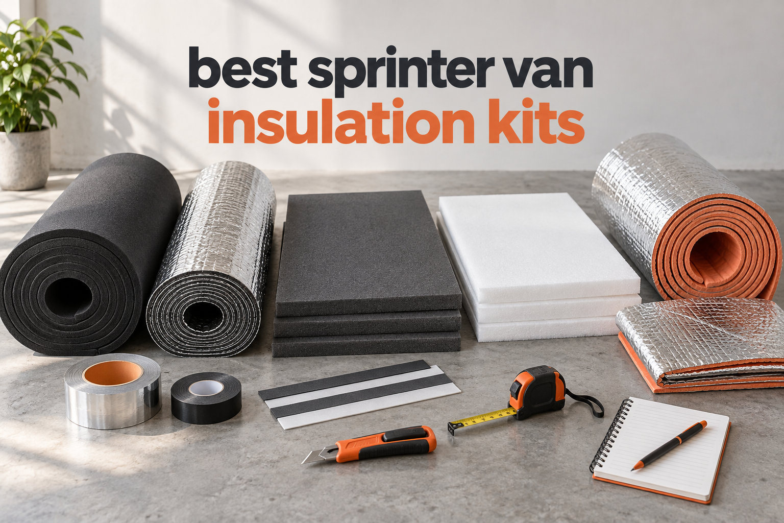 best sprinter van insulation kits