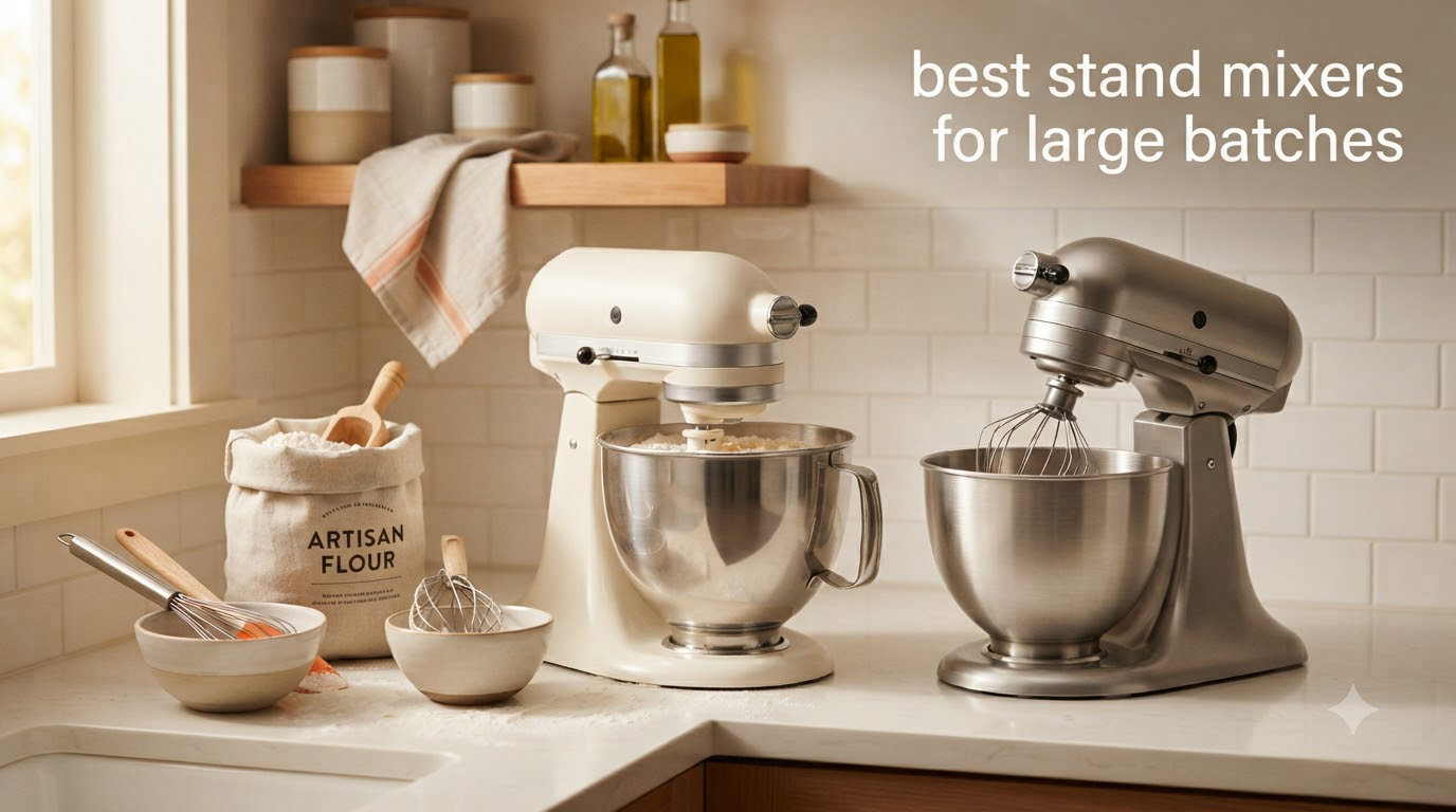 best stand mixers for large batches