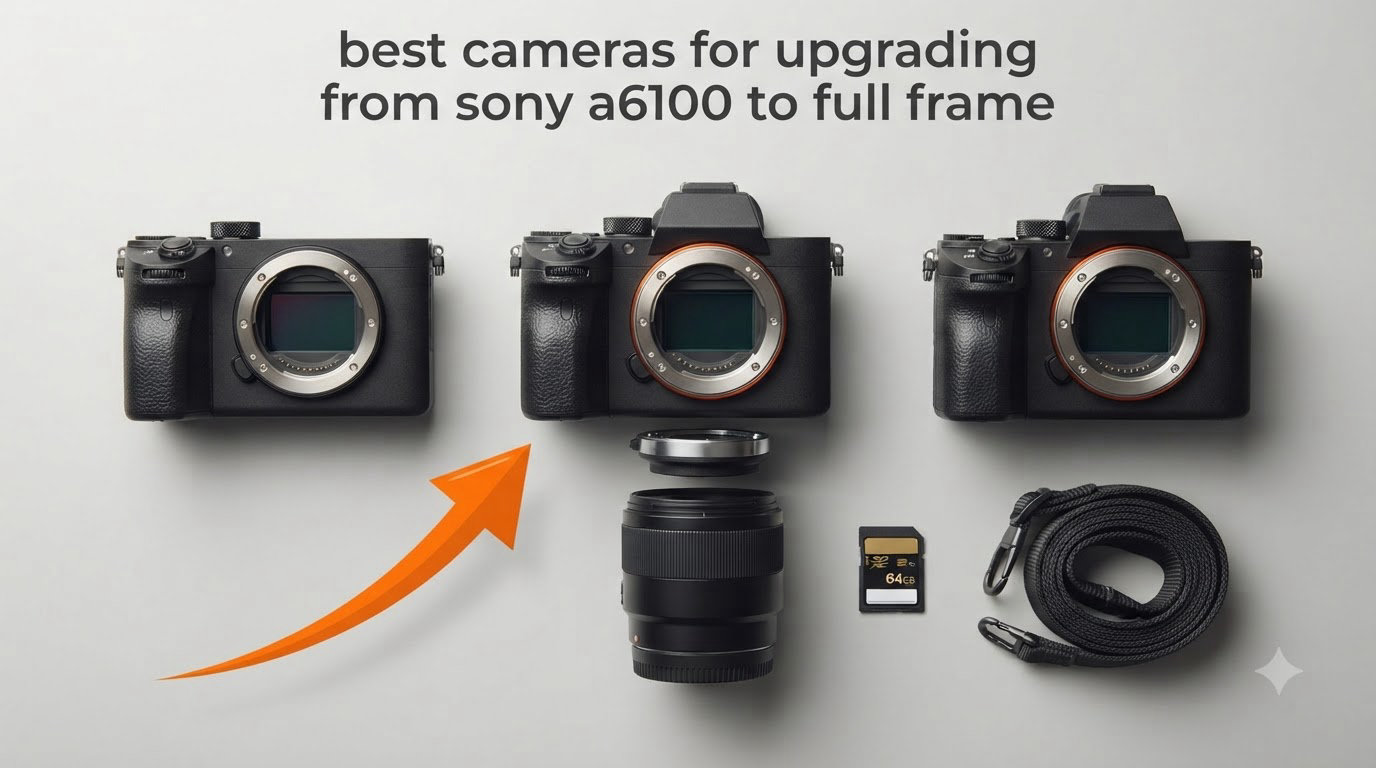 best cameras for upgrading from sony a6100 to full frame