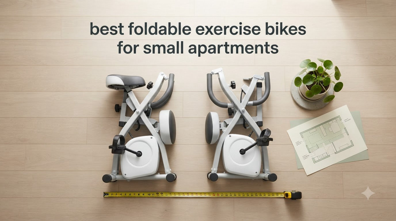 best foldable exercise bikes for small apartments
