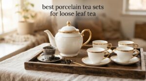 best porcelain tea sets for loose leaf tea