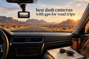 best dash cameras with gps for road trips