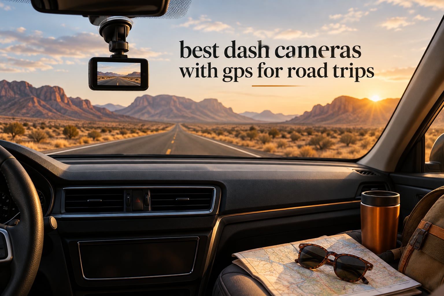 best dash cameras with gps for road trips