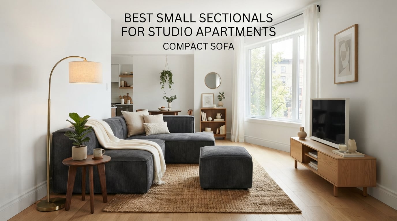 best small sectionals for studio apartments compact sofa