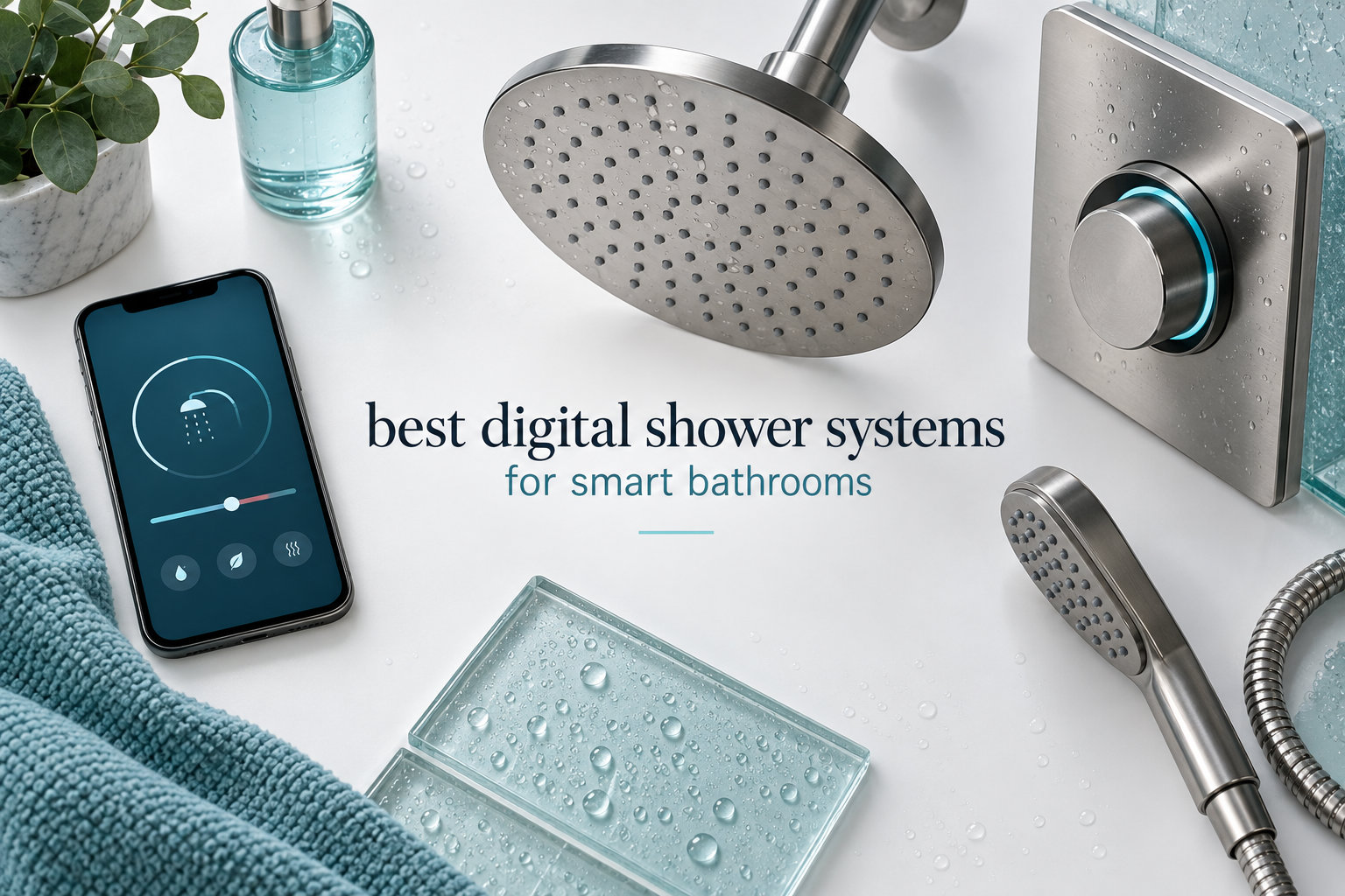 best digital shower systems for smart bathrooms