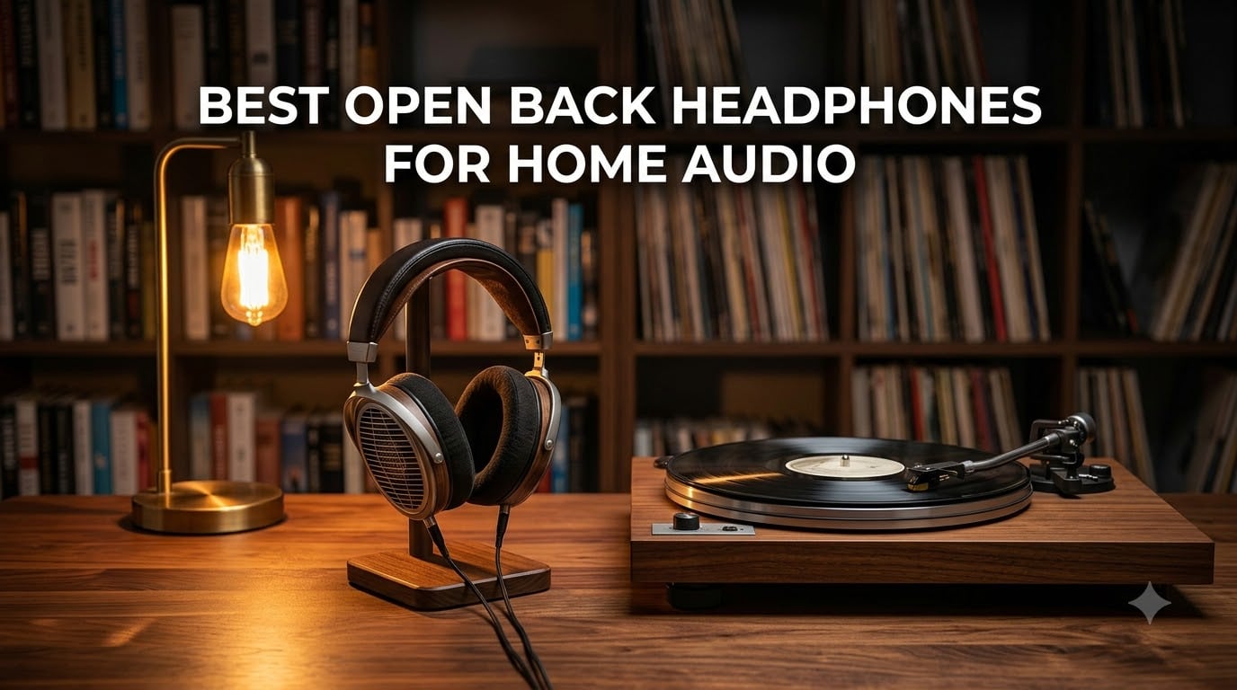best open back headphones for home audio
