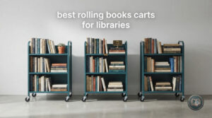 best rolling books carts for libraries