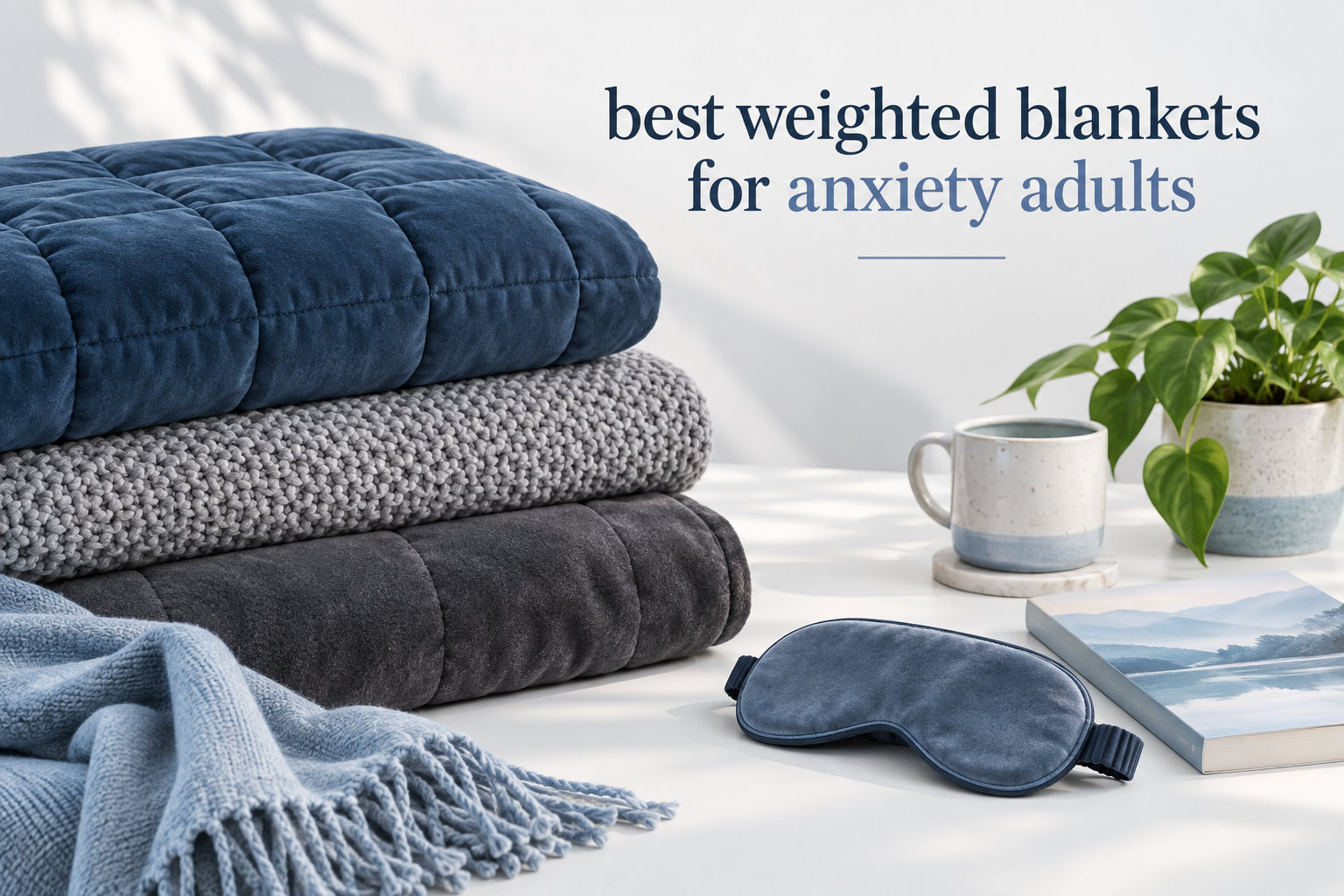 best weighted blankets for anxiety adults