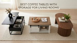 best coffee tables with storage for living rooms