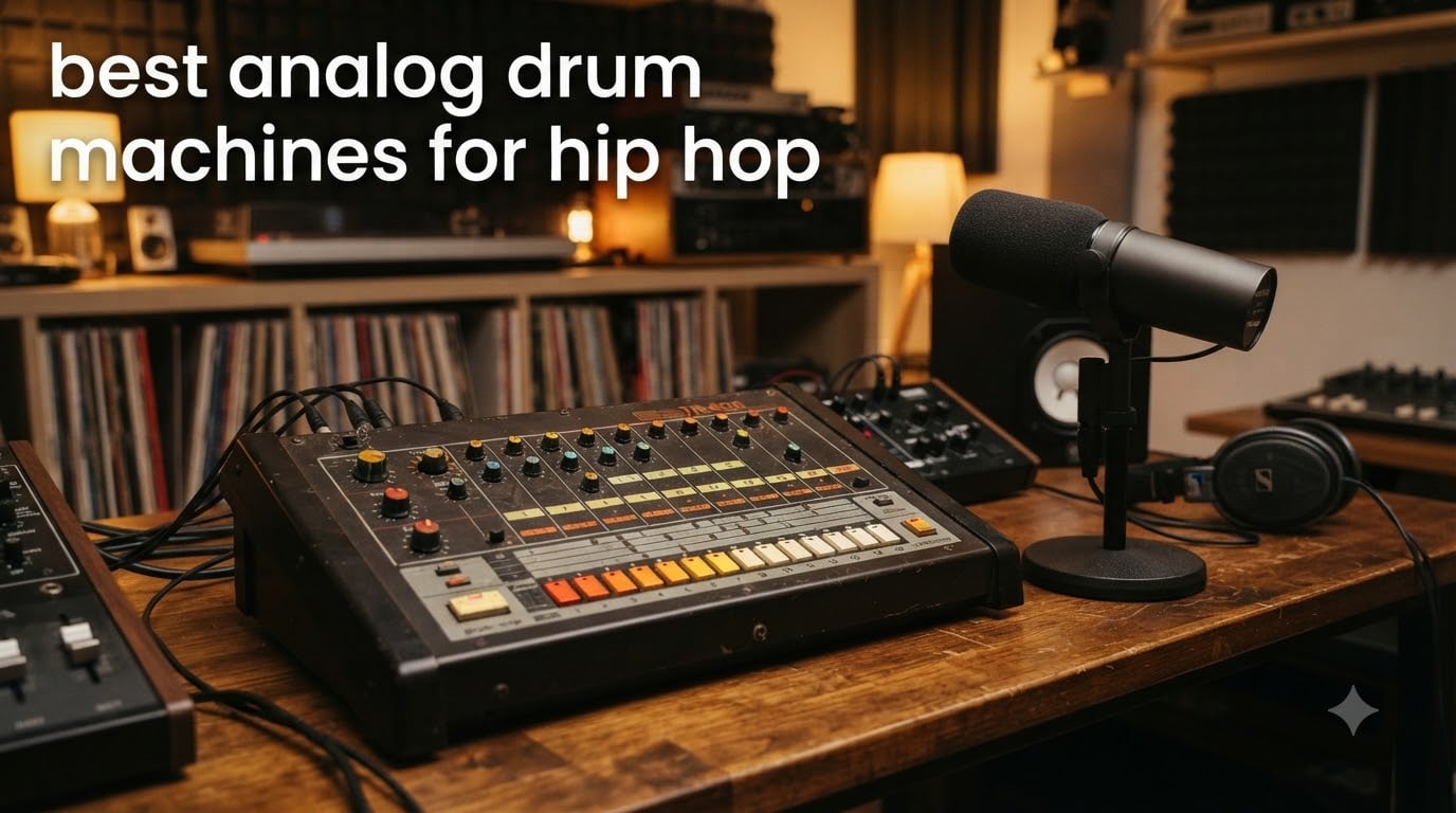 best analog drum machines for hip hop