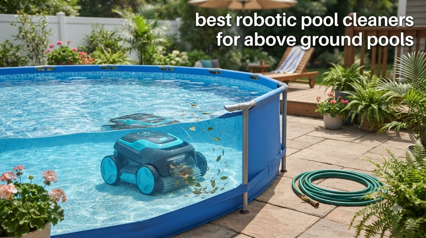 best robotic pool cleaners for above ground pools