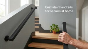 best stair handrails for seniors at home