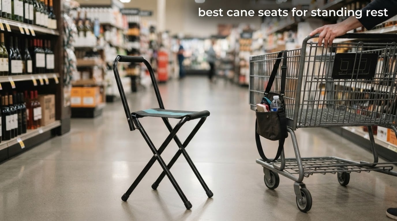 best cane seats for standing rest