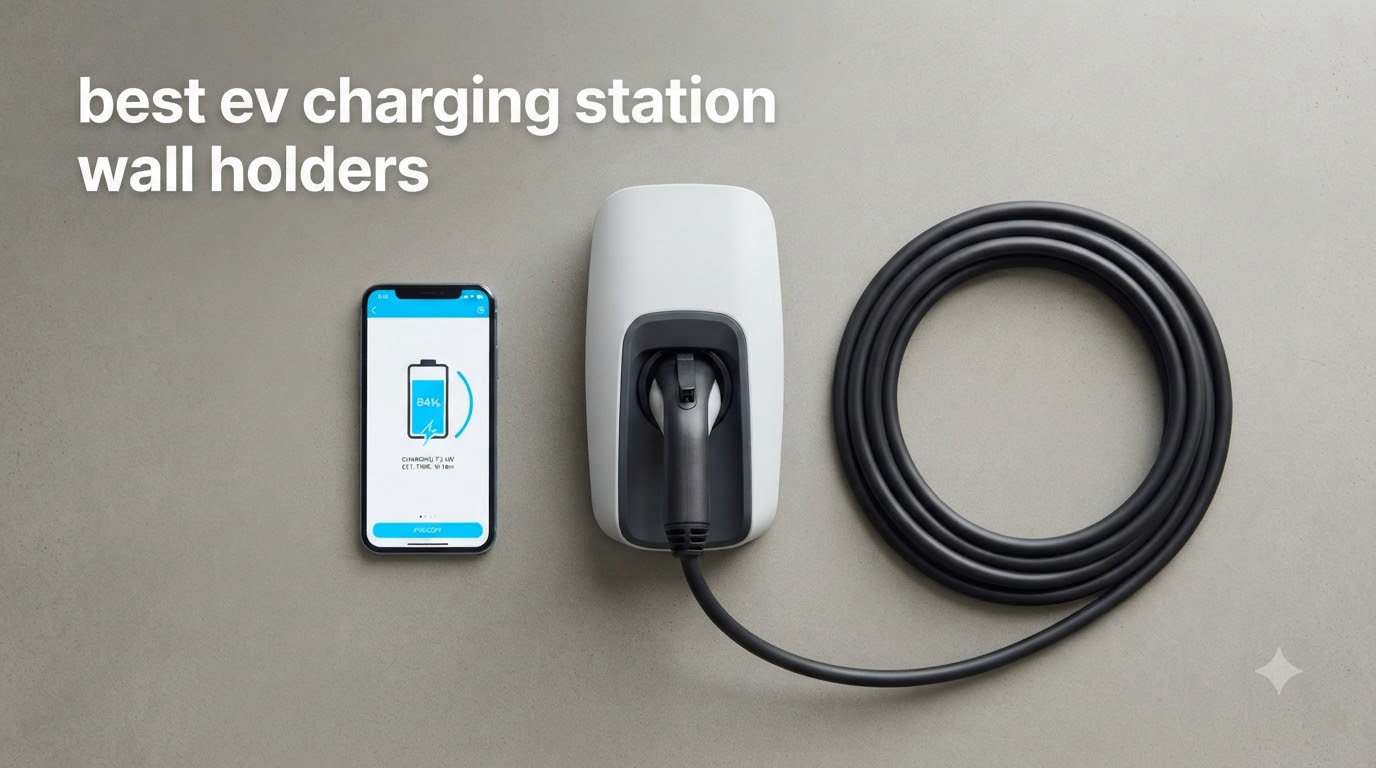 best ev charging station wall holders