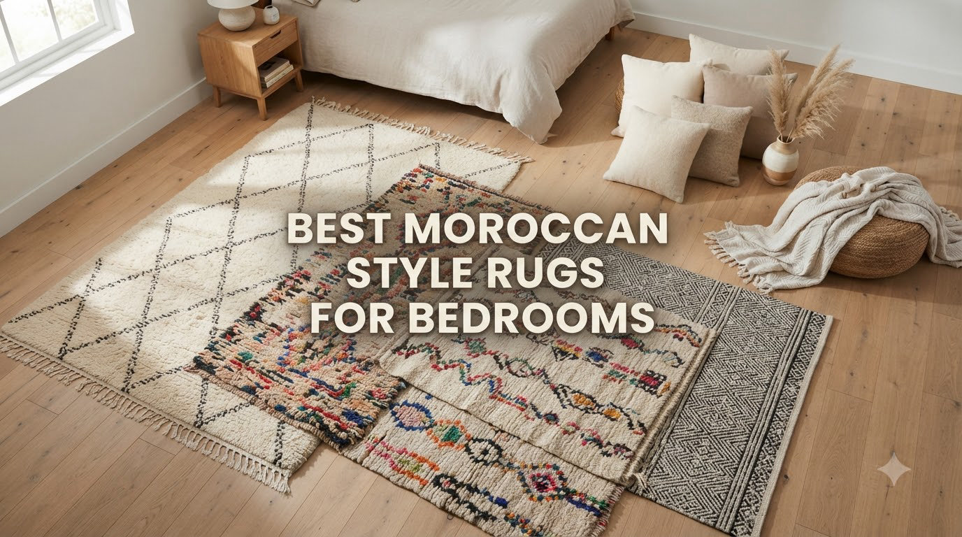 best moroccan style rugs for bedrooms