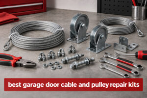 best garage door cable and pulley repair kits