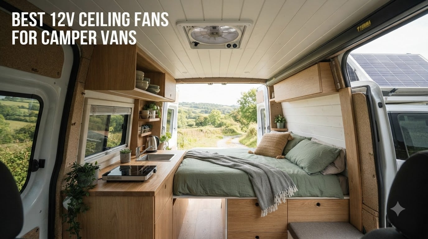 best 12v ceiling fans for camper vans