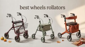 best wheels rollators