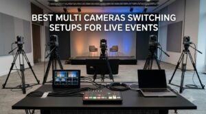 best multi cameras switching setups for live events