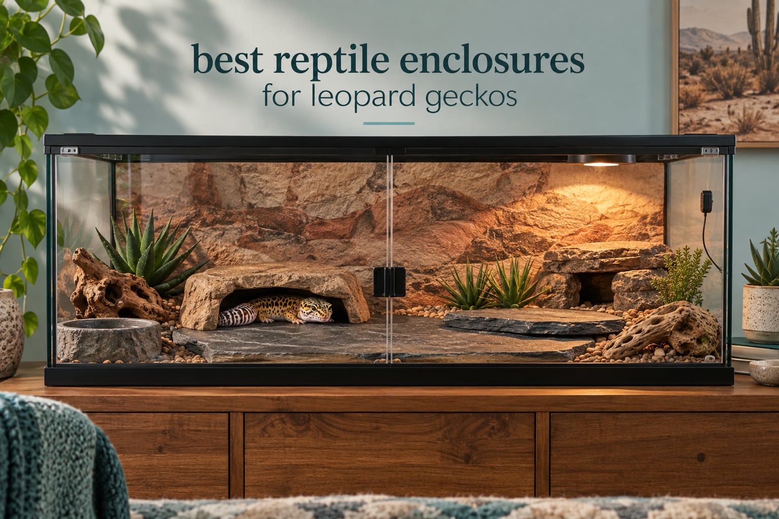best reptile enclosures for leopard geckos