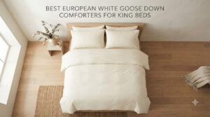best european white goose down comforters for king beds