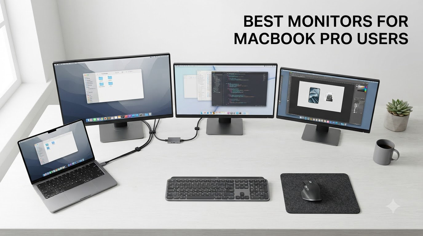 best monitors for macbook pro users