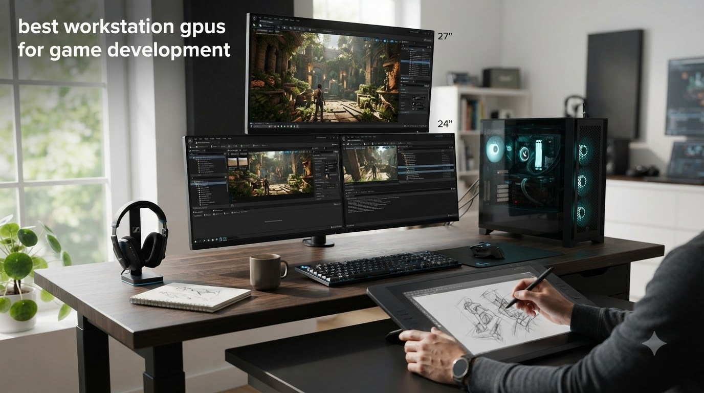 best workstation gpus for game development