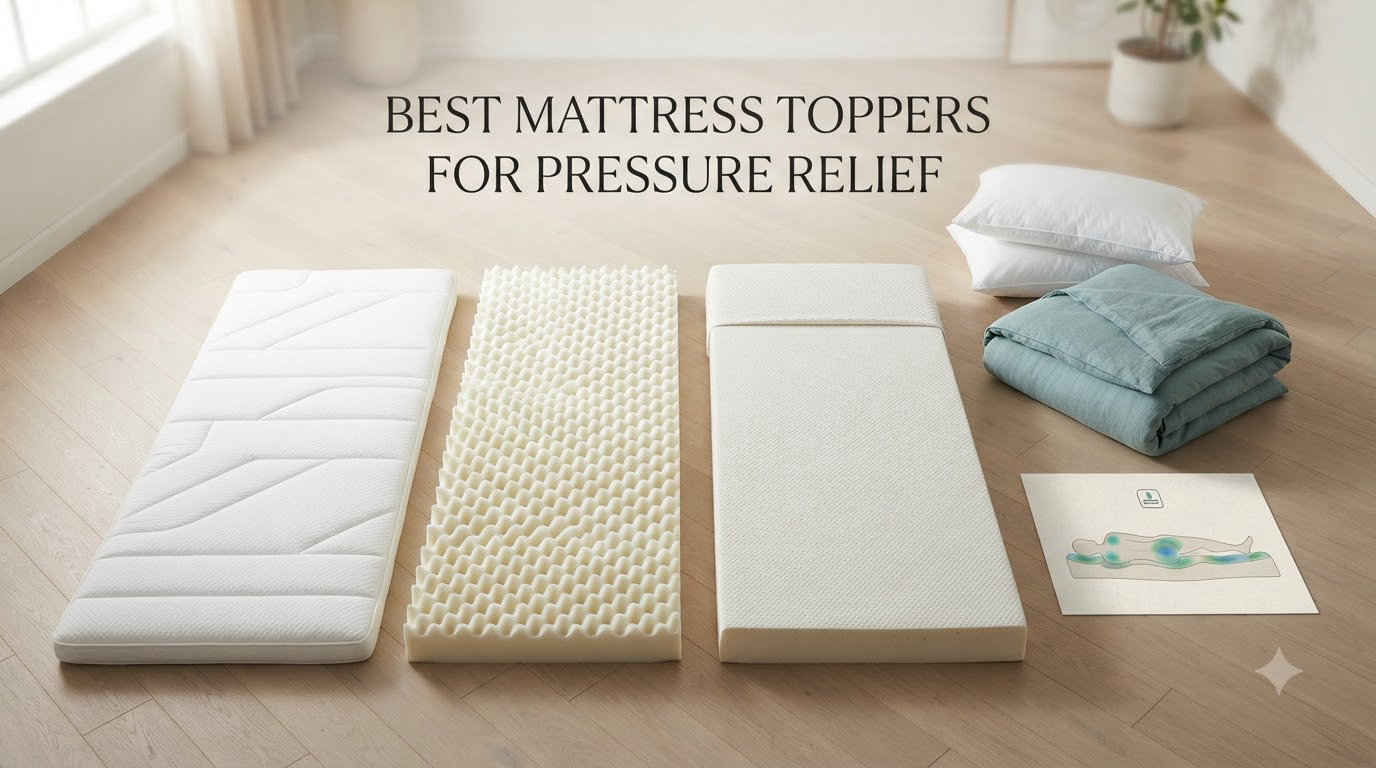 best mattresses toppers for pressure relief