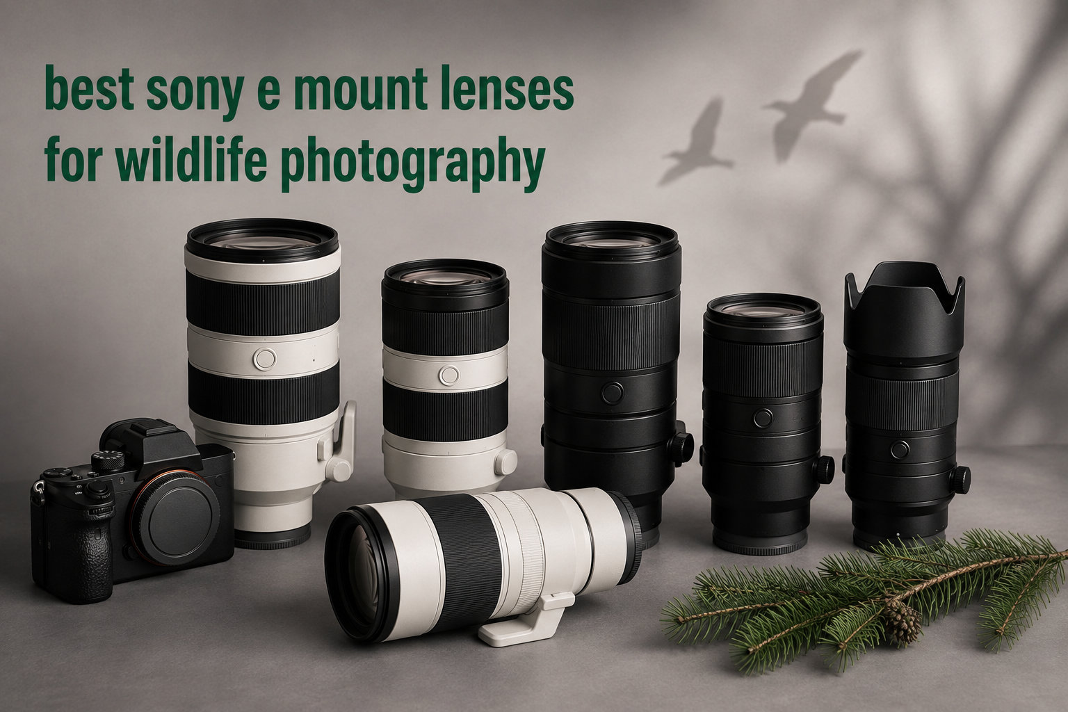 best sony e mount lenses for wildlife photography