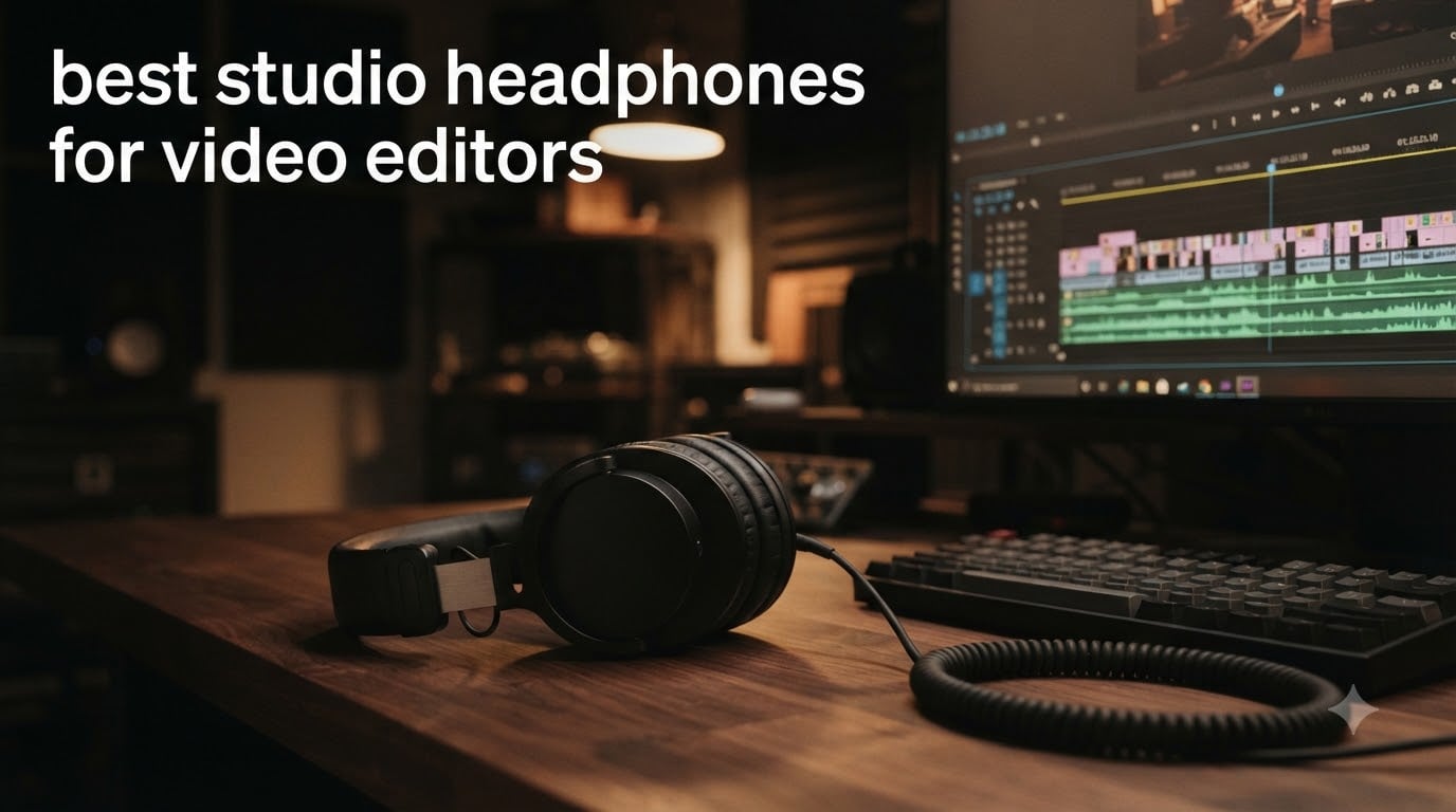 best studio headphones for video editors