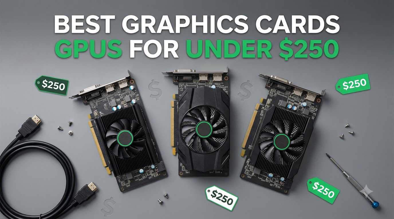 best graphics cards gpus for under $250