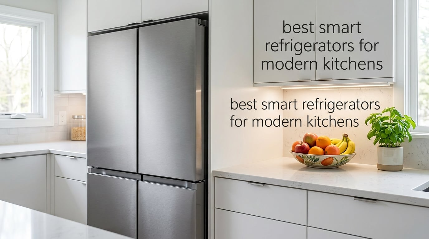 best smart refrigerators for modern kitchens