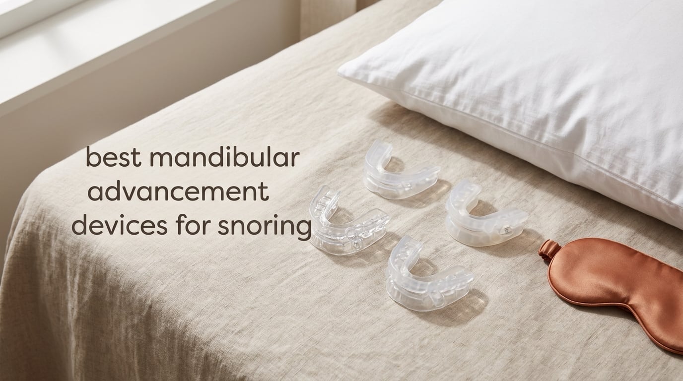 best mandibular advancement devices for snoring