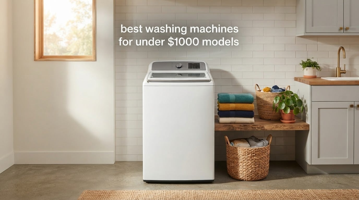 best washing machines for under $1000 models