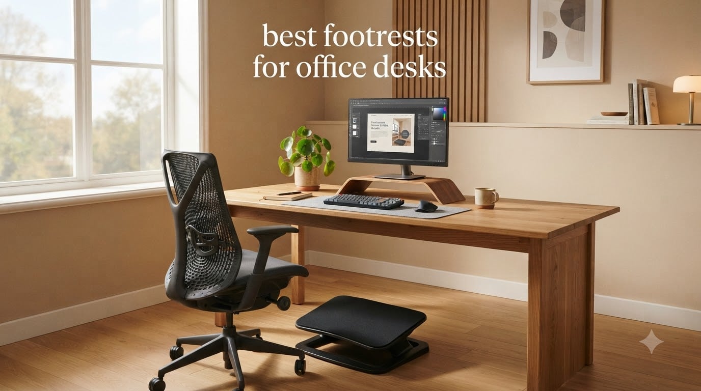 best footrests for office desks