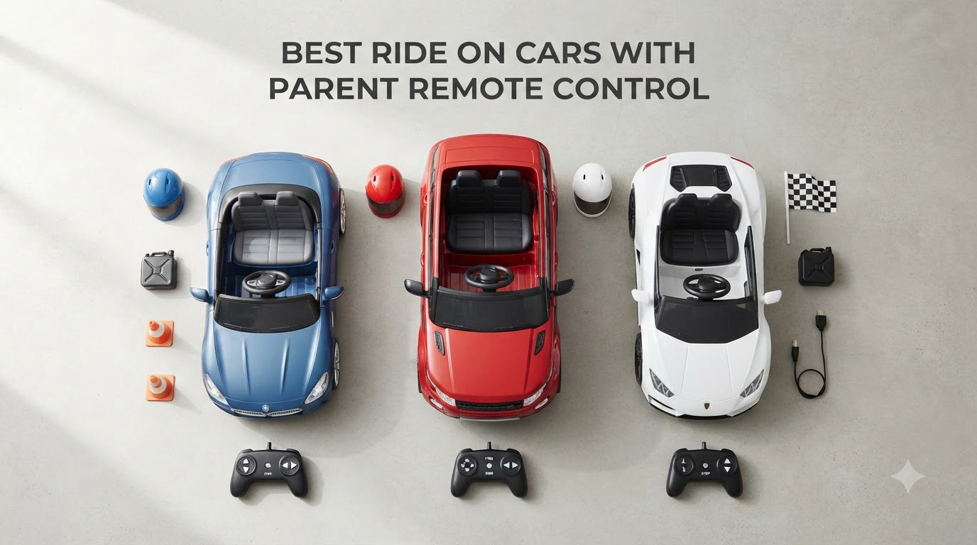 best ride on cars with parent remote control