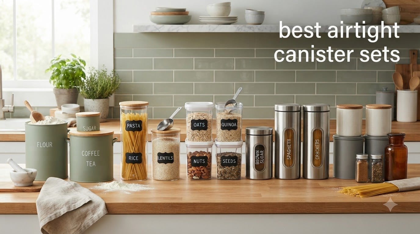 best airtight canister sets