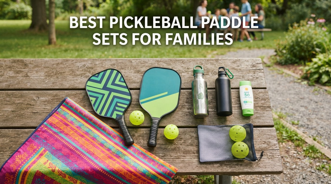 best pickleball paddle sets for families