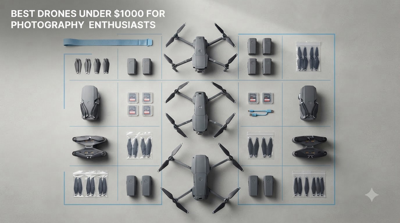 best drones under $1000 for photography enthusiasts