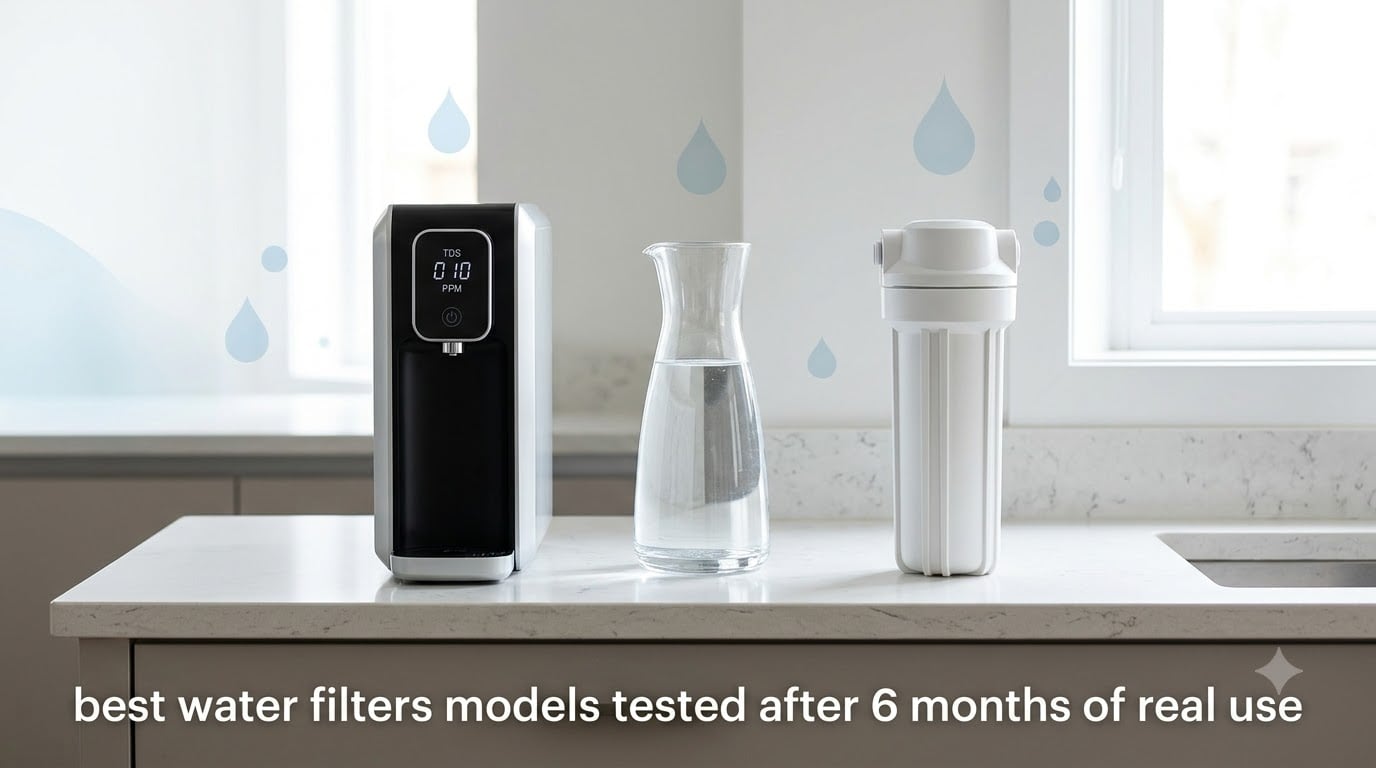 best water filters models tested after 6 months of real use