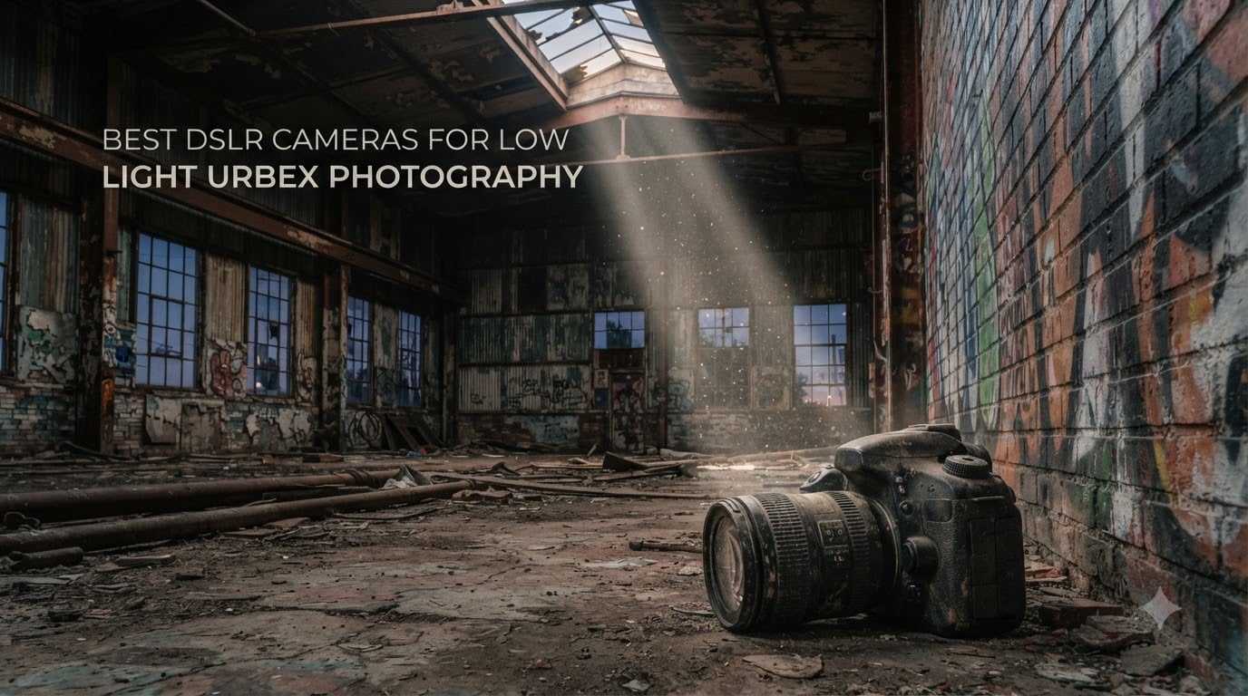 best dslr cameras for low light urbex photography