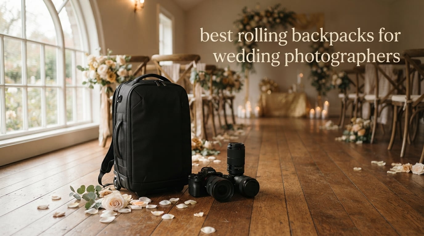 best rolling backpacks for wedding photographers
