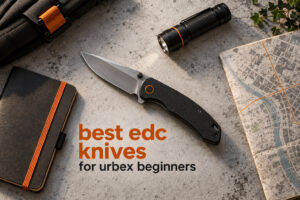 best edc knives for urbex beginners