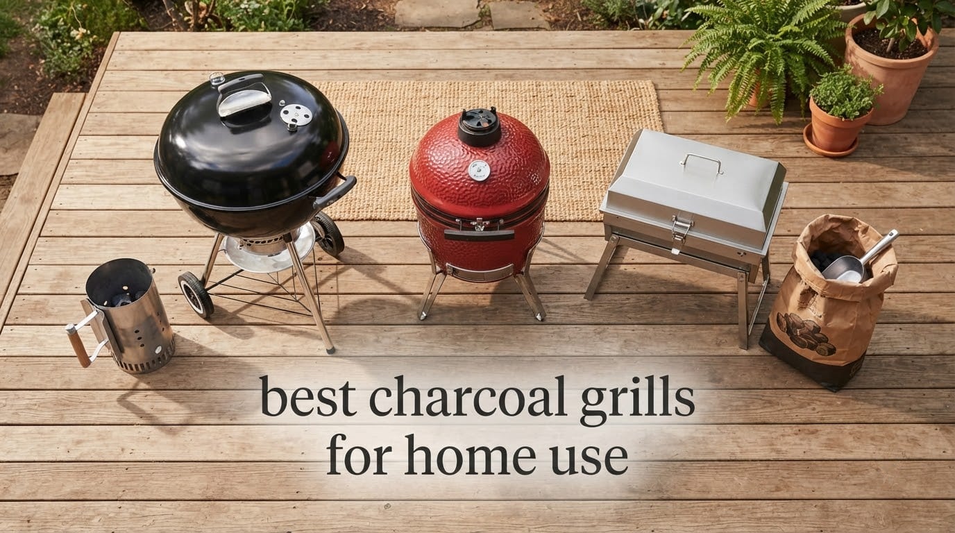 best charcoal grills for home use