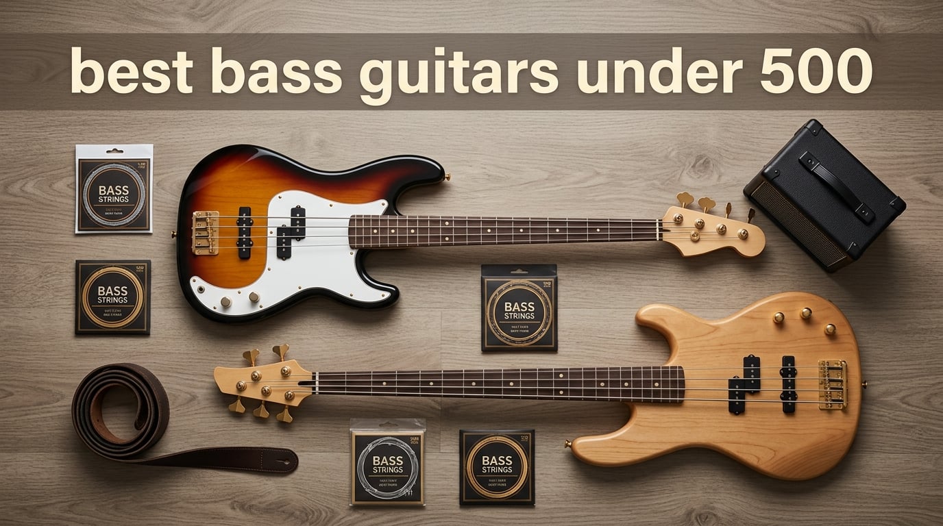 best bass guitars under 500