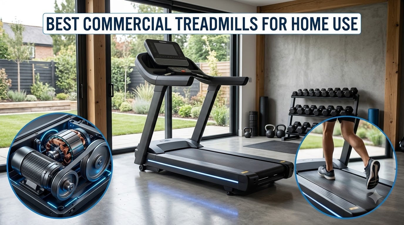best commercial treadmills for home use