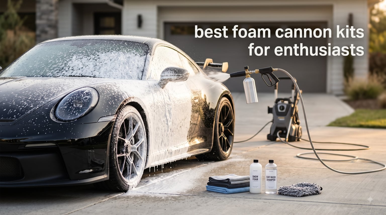 best foam cannon kits for enthusiasts